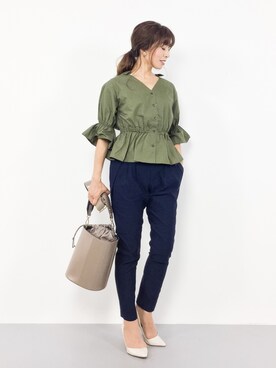 RINAさん（レディース・160cm）の秋コーディネート