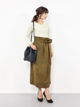 RINAさん(レディース・160cm)の秋コーディネート