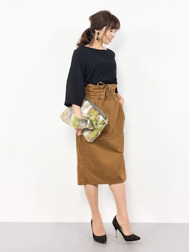 RINAさん（レディース・160cm）の秋コーディネート