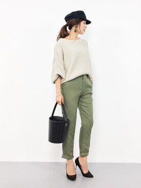 RINAさん（レディース・160cm）の秋コーディネート