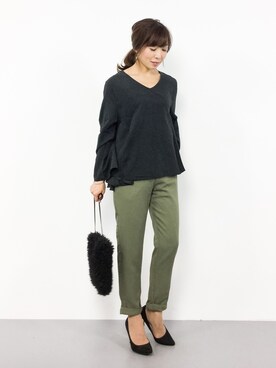 RINAさん(レディース・160cm)の秋コーディネート