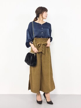 RINAさん（レディース・160cm）の秋コーディネート