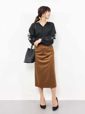 RINAさん（レディース・160cm）の秋コーディネート