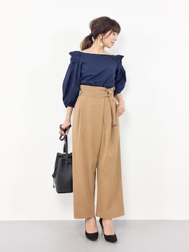 RINAさん(レディース・160cm)の秋コーディネート