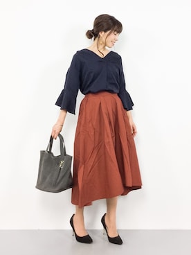 RINAさん（レディース・160cm）の秋コーディネート