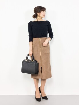 RINAさん（レディース・160cm）の秋コーディネート