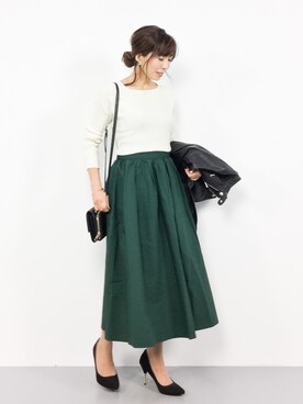 RINAさん（レディース・160cm）の秋コーディネート