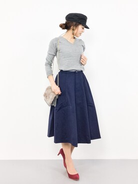 RINAさん（レディース・160cm）の秋コーディネート