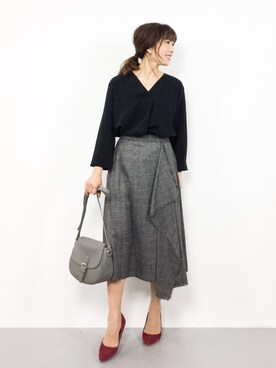 RINAさん（レディース・160cm）の秋コーディネート