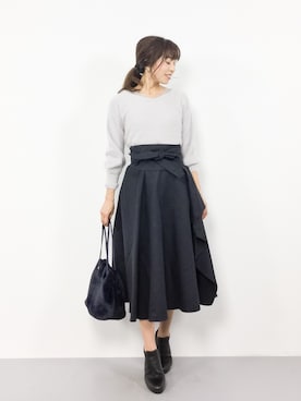 RINAさん（レディース・160cm）の秋コーディネート