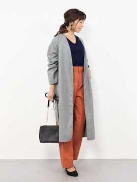 RINAさん（レディース・160cm）の秋コーディネート