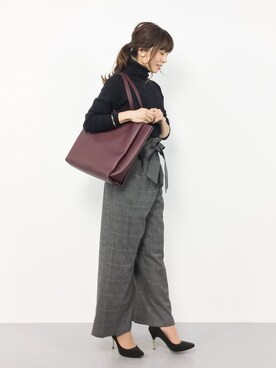 RINAさん（レディース・160cm）の秋コーディネート