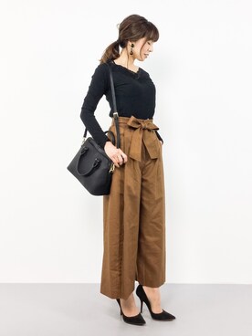 RINAさん（レディース・160cm）の秋コーディネート