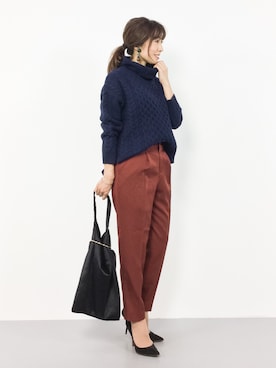 RINAさん（レディース・160cm）の秋コーディネート