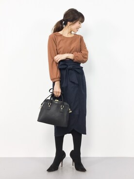 RINAさん（レディース・160cm）の秋コーディネート