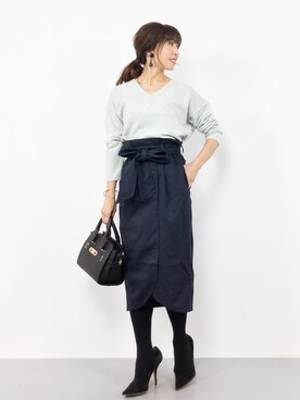 RINAさん（レディース・160cm）の秋コーディネート