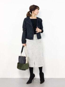 RINAさん（レディース・160cm）の秋コーディネート