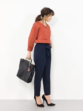 RINAさん（レディース・160cm）の秋コーディネート