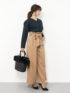 RINAさん(レディース・160cm)の秋コーディネート