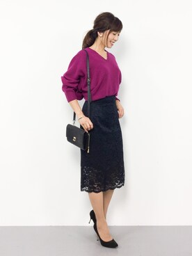 RINAさん(レディース・160cm)の秋コーディネート