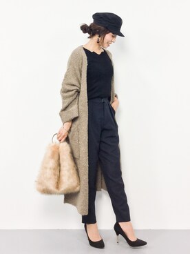 RINAさん(レディース・160cm)の秋コーディネート