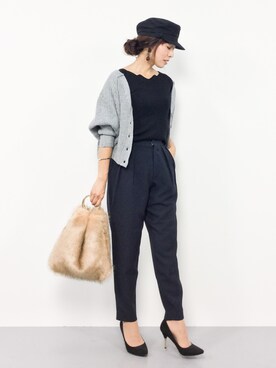 RINAさん（レディース・160cm）の秋コーディネート