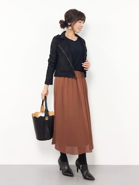 RINAさん（レディース・160cm）の秋コーディネート