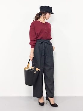 RINAさん（レディース・160cm）の秋コーディネート