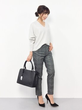 RINAさん（レディース・160cm）の秋コーディネート