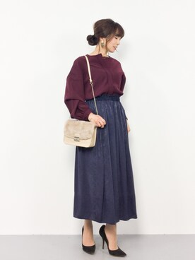 RINAさん(レディース・160cm)の秋コーディネート