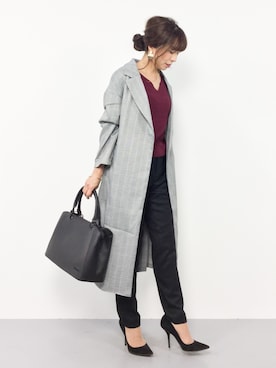 RINAさん（レディース・160cm）の秋コーディネート