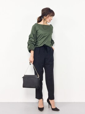 RINAさん（レディース・160cm）の秋コーディネート