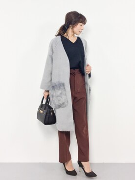 RINAさん（レディース・160cm）の秋コーディネート