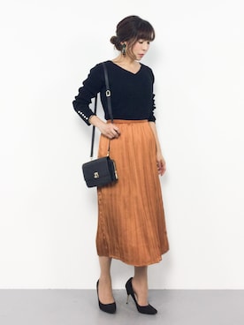 RINAさん（レディース・160cm）の秋コーディネート