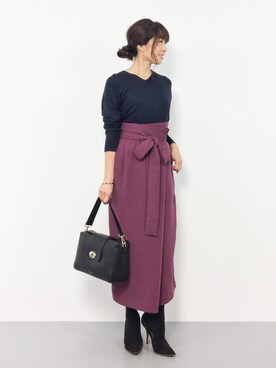 RINAさん（レディース・160cm）の秋コーディネート