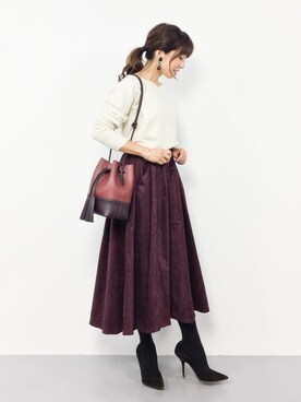 RINAさん（レディース・160cm）の秋コーディネート