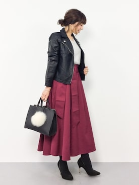 RINAさん（レディース・160cm）の秋コーディネート