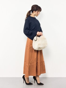 RINAさん（レディース・160cm）の秋コーディネート