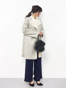 RINAさん(レディース・160cm)の秋コーディネート