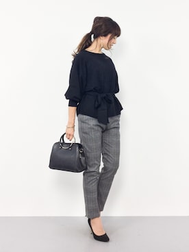 RINAさん（レディース・160cm）の秋コーディネート