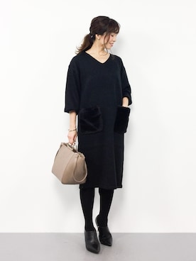 RINAさん(レディース・160cm)の秋コーディネート