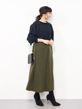 RINAさん(レディース・160cm)の秋コーディネート