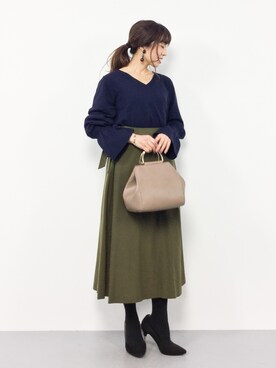 RINAさん(レディース・160cm)の秋コーディネート