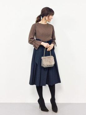 RINAさん（レディース・160cm）の秋コーディネート