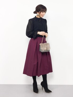 RINAさん（レディース・160cm）の秋コーディネート