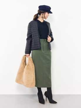 RINAさん（レディース・160cm）の秋コーディネート