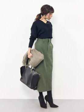 RINAさん（レディース・160cm）の秋コーディネート