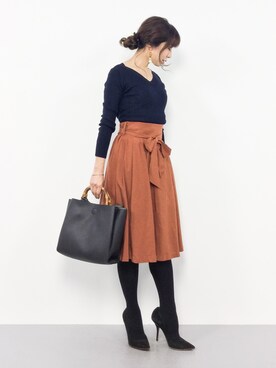 RINAさん（レディース・160cm）の秋コーディネート