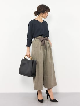 RINAさん（レディース・160cm）の秋コーディネート