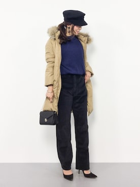 RINAさん(レディース・160cm)の秋コーディネート